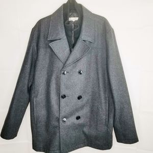 Kenneth Cole Men’s Double Breasted Coat Size XL